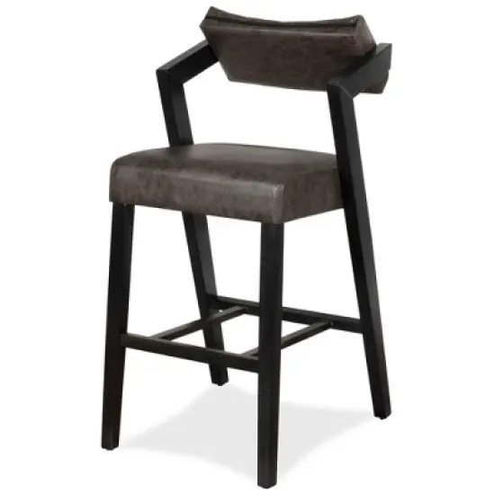 Snyder Stationary Barstool Black - Hillsdale Furniture image {3}