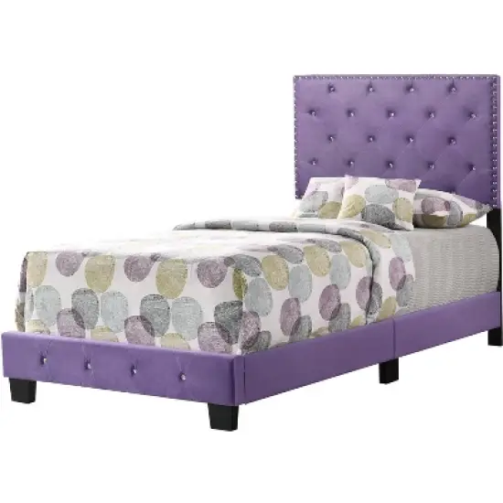 Passion Furniture Suffolk Twin Panel Bed image {9}