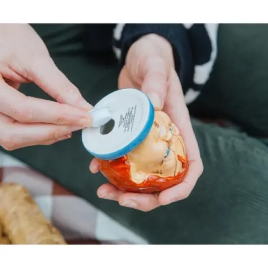 Silver Buffalo Child's Play Chucky and Tiffany Ceramic Salt and Pepper Shaker Set image {5}