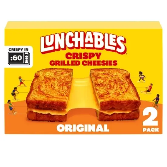 Lunchables Cheese Frozen Grilled Cheesies - 2ct/5.71oz image {5}
