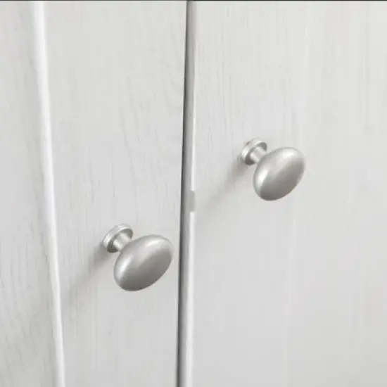 HOMCOM Kitchen Pantry Storage Cabinet, Freestanding Kitchen Cupboard with 2 Doors, Adjustable Shelves for Living Room, Dining Room, Bedroom, White image {4}