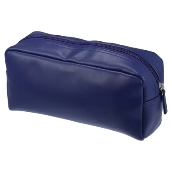 Unique Bargains Travel Portable PVC Leather Makeup Organizer Bag 1Pc image {7}