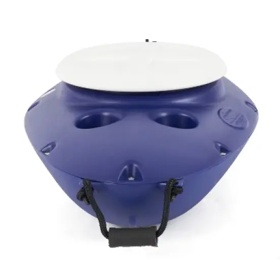 CreekKooler 30 Quart Floating Insulated Beverage Cooler Pull Behind Kayak Canoe with 8 Foot Adjustable Position Floating Cooler Tow Behind Rope Strap image {3}