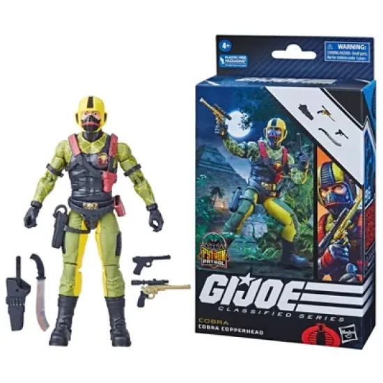 G.I. Joe Classified Python Patrol Cobra Copperhead Action Figure (Target Exclusive) image {2}