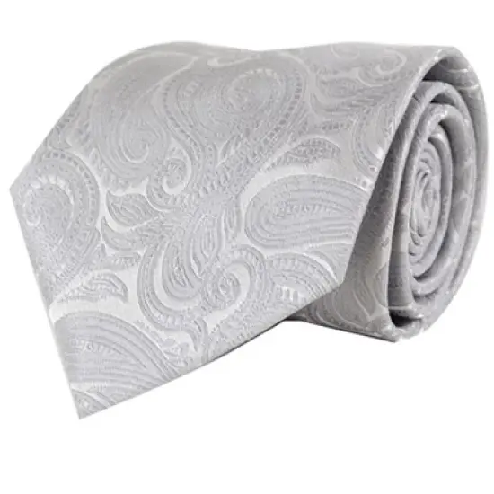 Men's Paisley Microfiber Woven Wedding Neckties image {20}