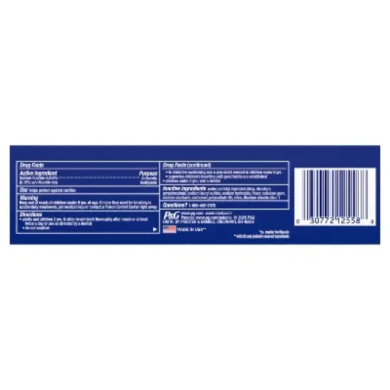 Crest 3D White Advanced Deep Clean Toothpaste - 3.3oz image {9}