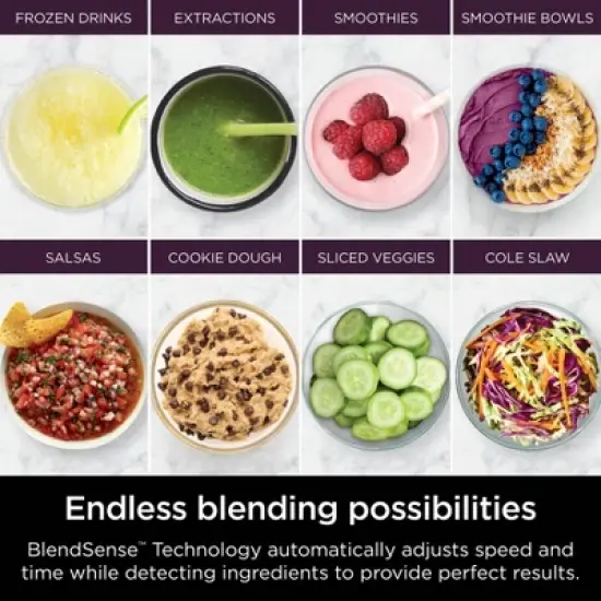 Ninja Detect Power Kitchen System Pro with BlendSense Technology - TB401: 1200W Blender & Food Processor, 72oz Capacity image {1}