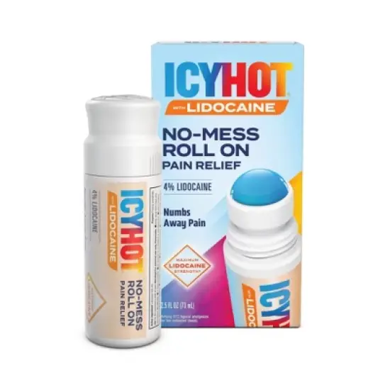Icy Hot Max Pain Reliever No Mess Applicator with Lidocaine - 2.5oz image {8}