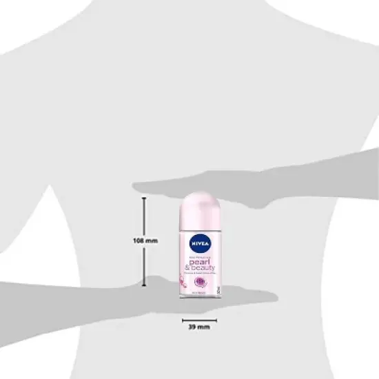Nivea Women Pearl & Beauty Roll On 1.7oz (3 Pack) image {6}