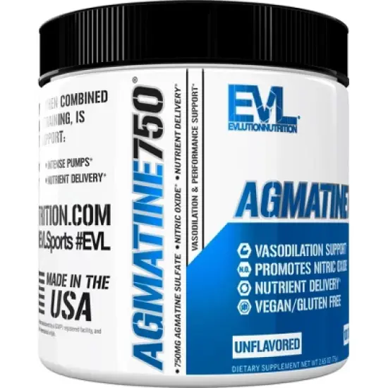 Evlution Nutrition Agmatine750 - Vasodilation Support - Unflavored - 100 Servings image {4}