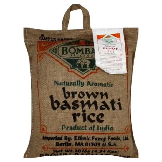Bombay Rice Basmati Brown - 10lb image {1}