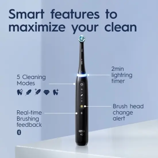 Oral-B iO Series 5 Electric Toothbrush with Brush Head image {4}