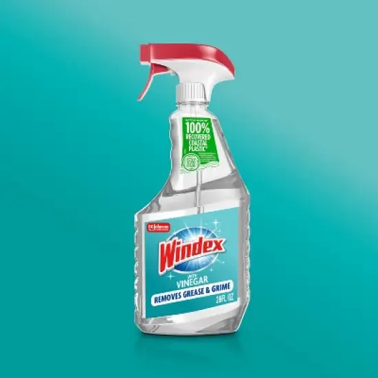 Windex Glass Cleaner Trigger Bottle Vinegar - 26 fl oz image {1}