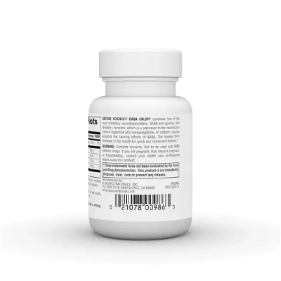 GABA Calm Sublingual-Orange by Source Naturals, Inc.  -  30 Lozenge image {2}