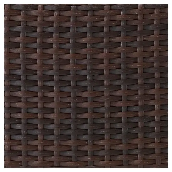 Kiawah 2pc Wicker Patio Chair with Ottoman Seating Set - Crosley image {5}