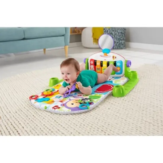 Fisher-Price Deluxe Kick & Play Piano Gym image {1}