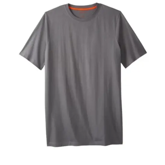 Boulder Creek by KingSize Men's Big & Tall Heavyweight Longer-Length Crewneck T-Shirt image {8}