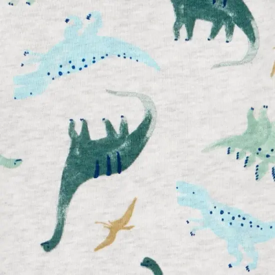 Carter's Just One You&reg; Baby Boys' 3pc Dinosaur Bodysuit Set - Green image {1}