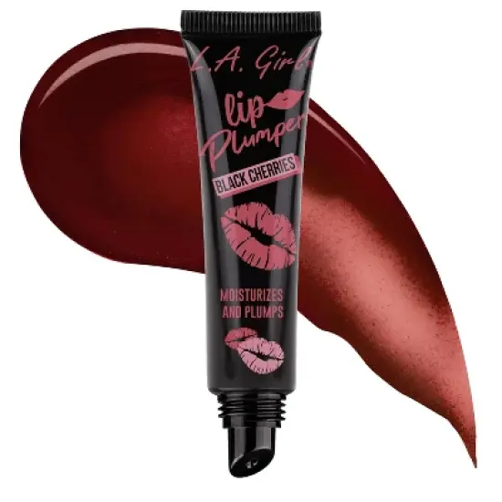 L.A. Girl Tinted Lip Plumper - Black Cherries - 0.44oz image {1}