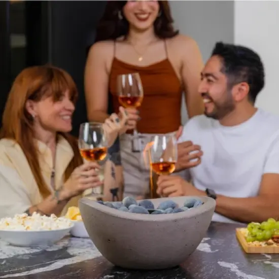 Solo Stove 5" Wave Tabletop Natural Firebowl Fireplace image {3}