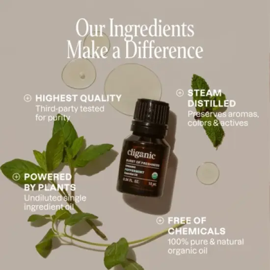 Organic Peppermint Essential Oil image {3}