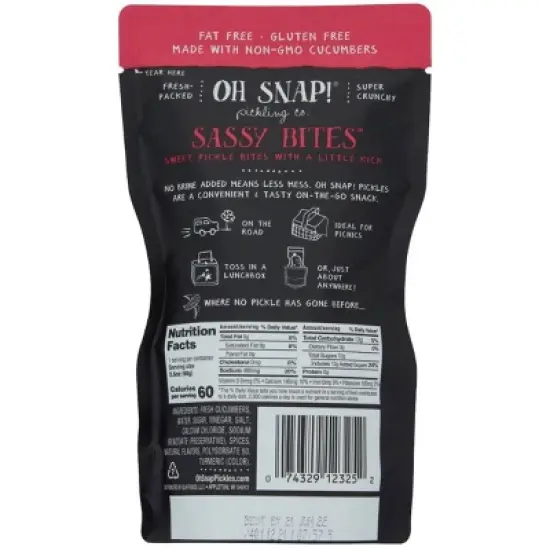 OH SNAP! Sassy Bites - 3.25 fl oz image {1}