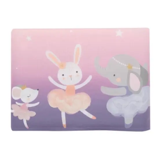 Bedtime Originals Tiny Dancer Crib Bedding Set - Pink/Purple - 3pc image {5}