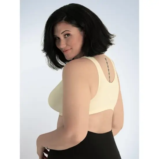 Leading Lady The Meryl - Cotton Front-Closure Comfort & Sleep Bra image {4}
