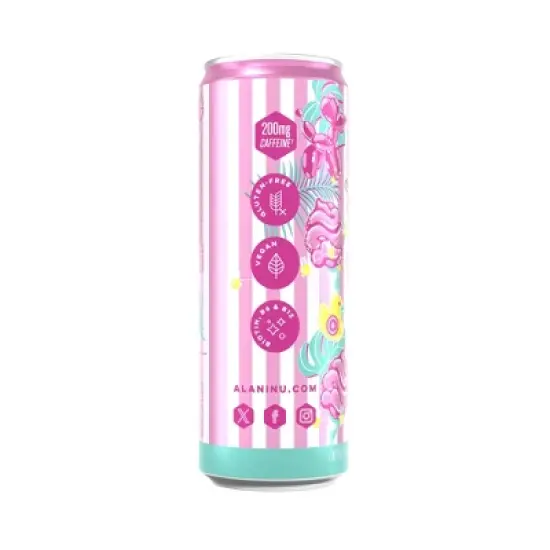 Alani Nu Cotton Candy Energy Drink - 12 fl oz Can image {1}