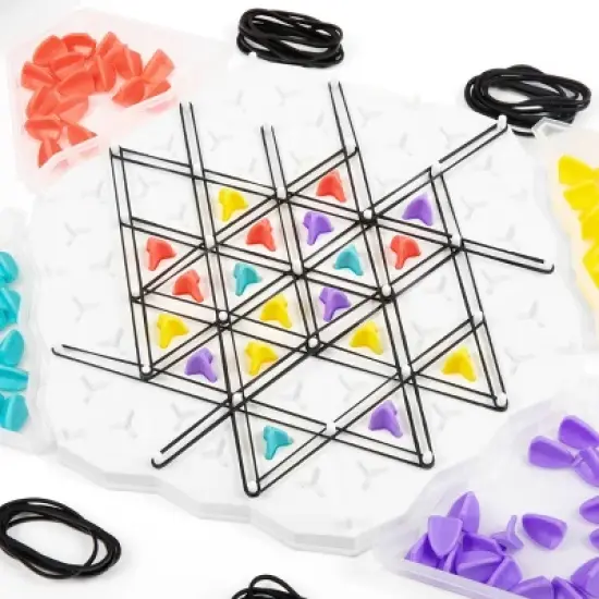 Triangle Takeover by What Do You Meme?: Creative Thinking Board Game for 2+ Players - Includes Tray, Tokens & More image {4}