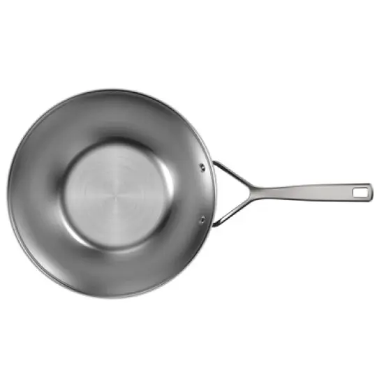 Demeyere Black 5 Stainless Steel with Ceramic exterior coating 3.2-qt Wok image {4}