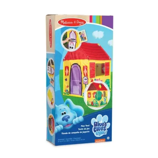 Melissa & Doug Blues Clues & You! Blues Deluxe House/Tent Playset image {2}