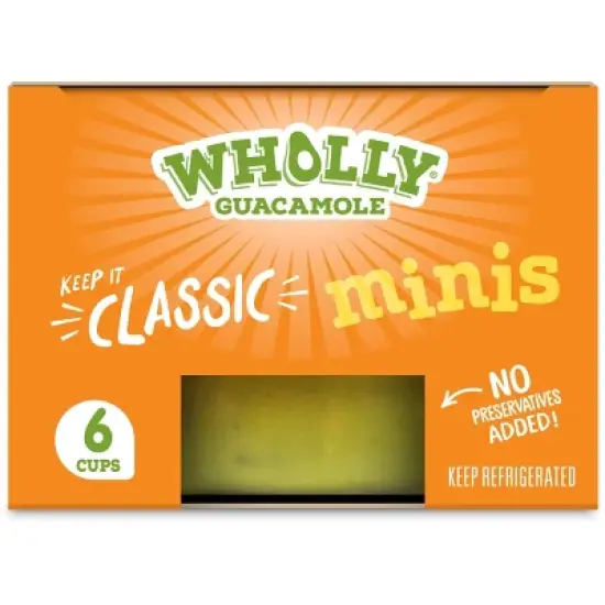 Wholly Guacamole Classic Mini Bowls - 12oz/6ct image {7}