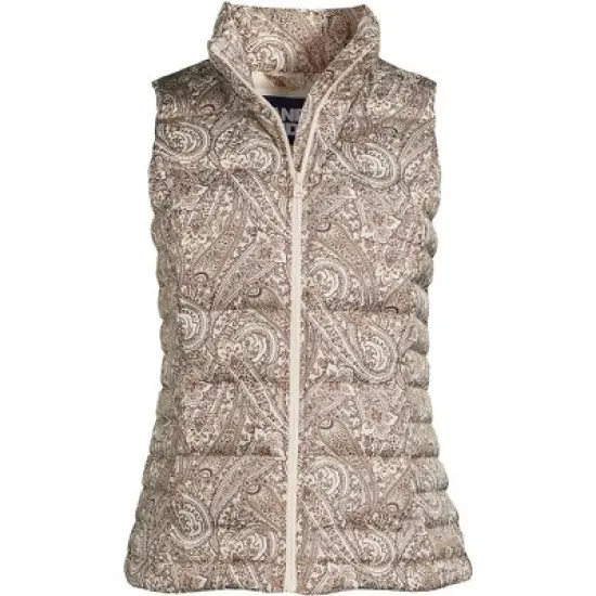 Lands' End Women's Winter Down Puffer Vest image {12}