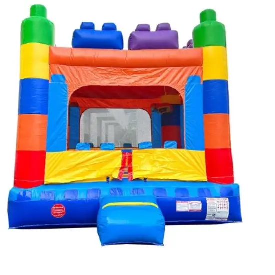 Pogo Bounce House Crossover Kids Inflatable Bounce House with Blower image {11}