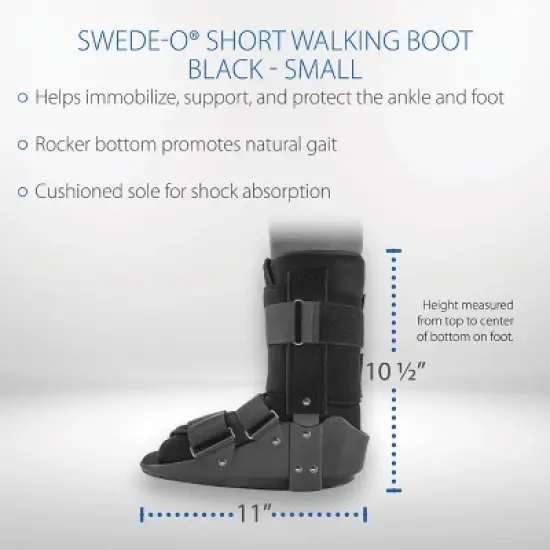 Swede-O Walking Boot, Short image {3}