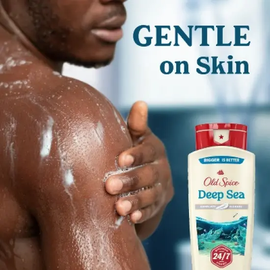 Old Spice Men's Deep Cleanse Body Wash - Deep Sea Minerals -18 fl oz image {7}