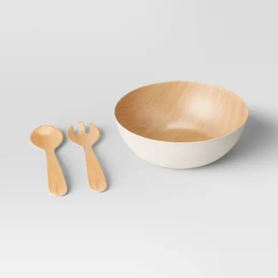 Serving Bowl with Utensils - Room Essentials&trade; image {3}