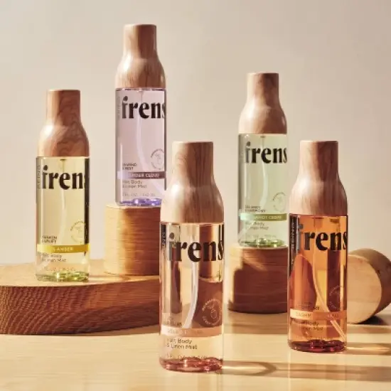 Being Frenshe Hair, Body & Linen Mist Body Spray with Essential Oils - Citrus Amber - 5 fl oz image {5}