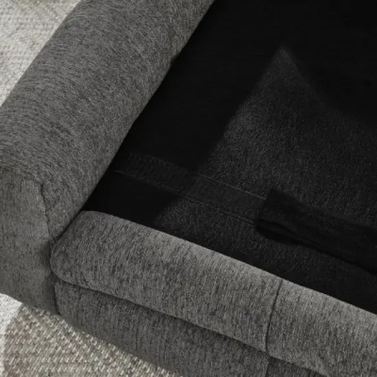 Gulches 12in H x 35in W x 25in D SofaRest Pet Bed Dark gray 1 Pack Large Dog Livestock Supplies Product type image {7}