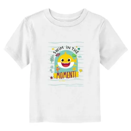 Toddler's Baby Shark Swim in the Moment Friends T-Shirt image {2}