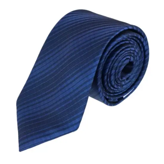 Ascentix Men's Geometric Lined Necktie image {3}