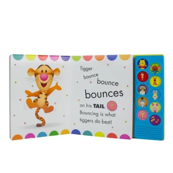 Disney Baby Winnie the Pooh - Head to Toe! Listen and Learn 10-Button Sound Board Book image {2}