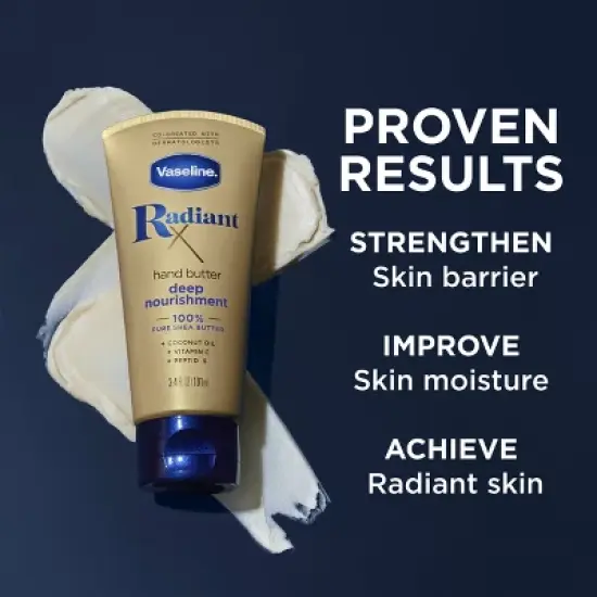 Vaseline Radiant X Deep Nourishment Hand Butter - 3.4oz image {4}