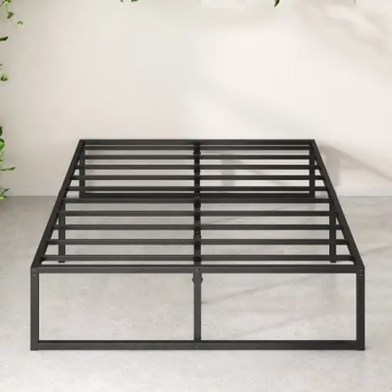 Lorelai 14" Metal Platform Bed Frame Black - Zinus image {5}