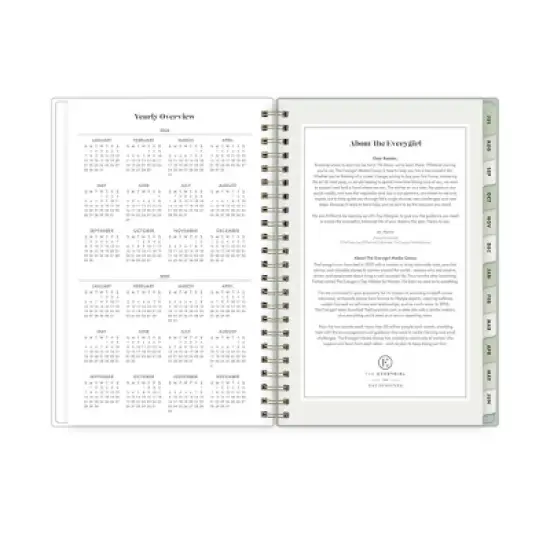 The Everygirl X Day Designer 2024-25 Weekly/Monthly Planner with Notes 8"x5" Wirebound Soft Sage: Adult Stationery July-June image {7}
