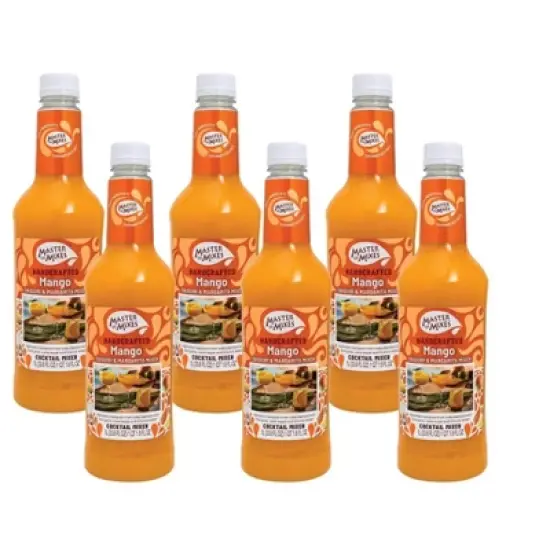 Master Of Mixes Mango Daiquiri Margarita Mix - 6 pack, 33.8 fo image {4}