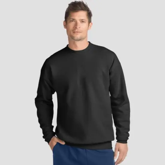 Hanes Men's EcoSmart Fleece Crew Neck Sweatshirt image {8}