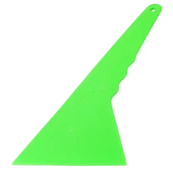 Unique Bargains Auto Window Film Wrap Installation Cleaning Scraper Tinting Tool Green 8" x 4.7" x 0.2" image {3}