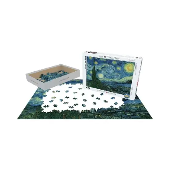EuroGraphics Vincent Van Gogh: Starry Night Jigsaw Puzzle - 1000pc image {2}